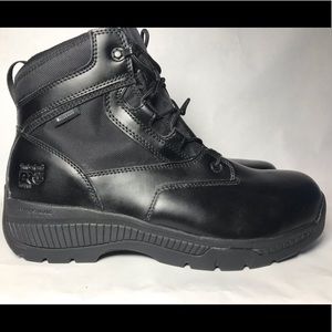 New Timberland Pro Soft Toe Black Boots